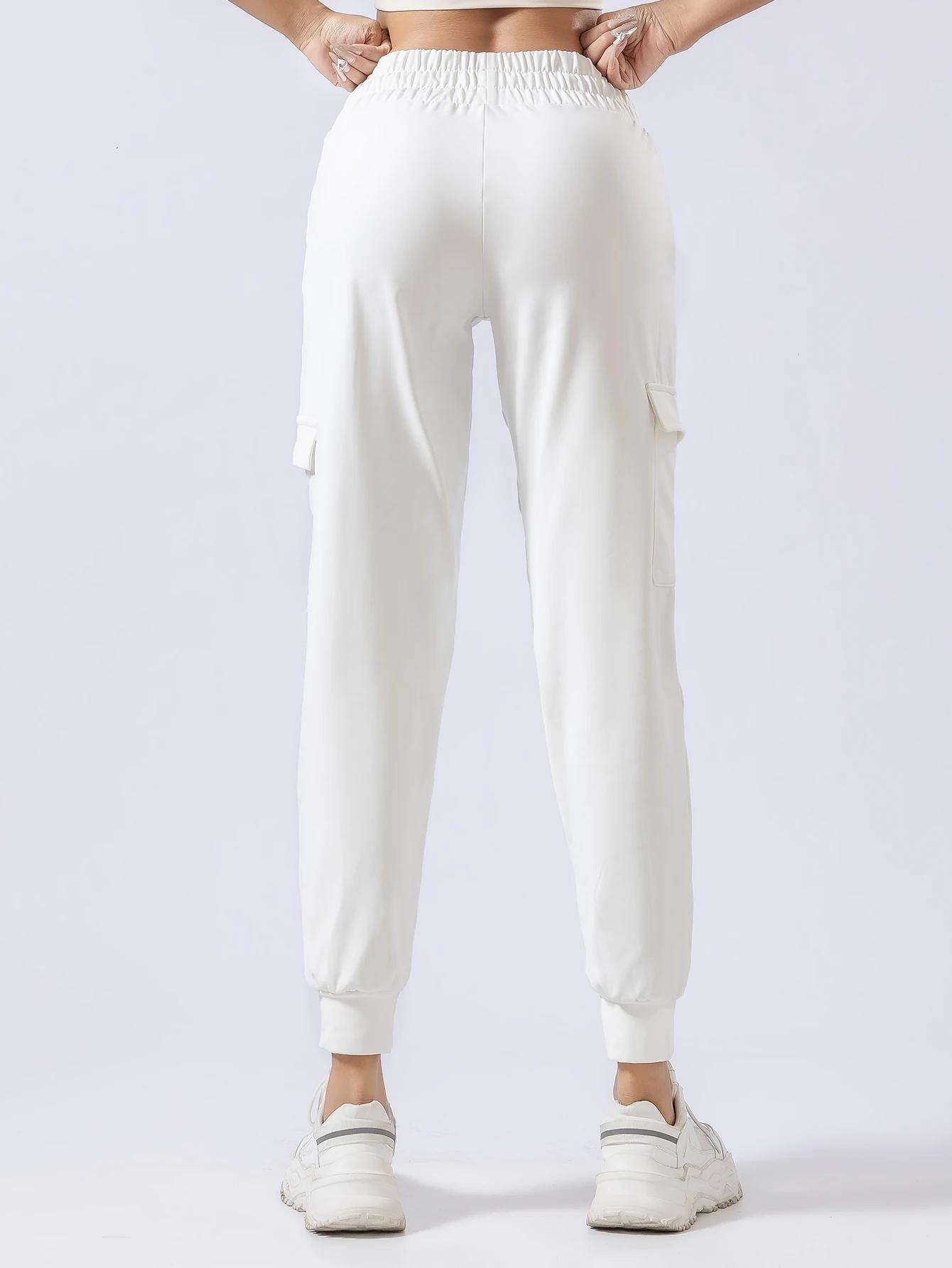 Pantalon survêtement épais polaire femme ample décontracté grande taille pieds groupés hiver 2024