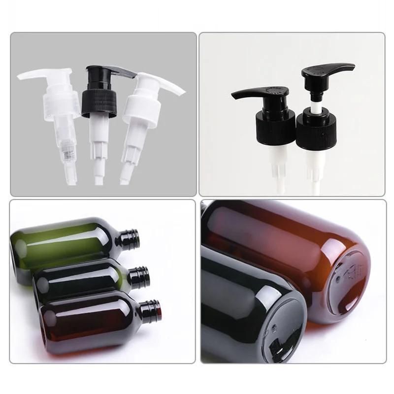 AfricPŽ- Récipient liquide en plastique, distributeur de gel douche HI, shampoing au quotidien, vais