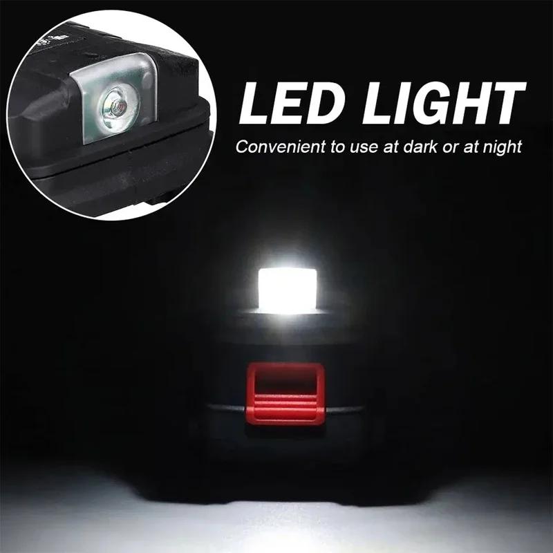 Adaptateur lampe de travail LED pour batterie Li-on Makita 14.4V/18V BL1830 BL1430 BL1850 convertiss