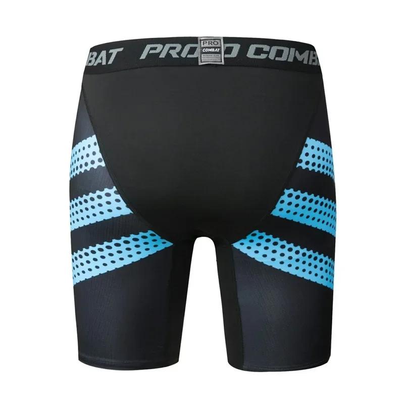 Short de compression basket-ball hommes - Pantalon entraînement fitness football yoga haute élasticité