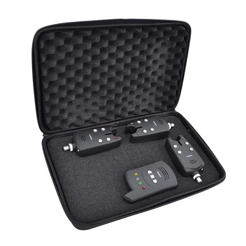 Kit d'Alarmes de touches 1+2 et 1+3 Sans fil Détecteurs Récepteur pour pêche carpe