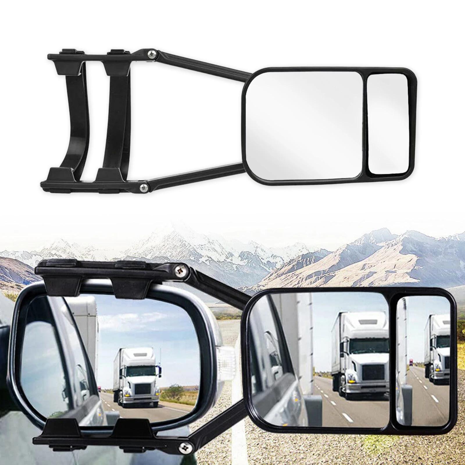 Rétroviseur de remorquage universel pour caravane et voiture, sangle d'extension réglable pour doubl