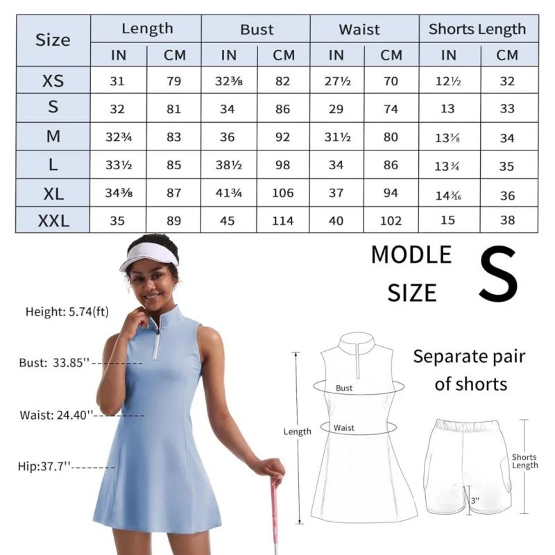 Robe de tennis et polo, jupe de yoga, uniforme de gymnastique, vêtements de sport élastiques doux, t