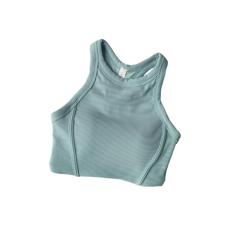 Débardeur yoga dos nageur femme - Combinaison fitness séchage rapide sans manches extérieur