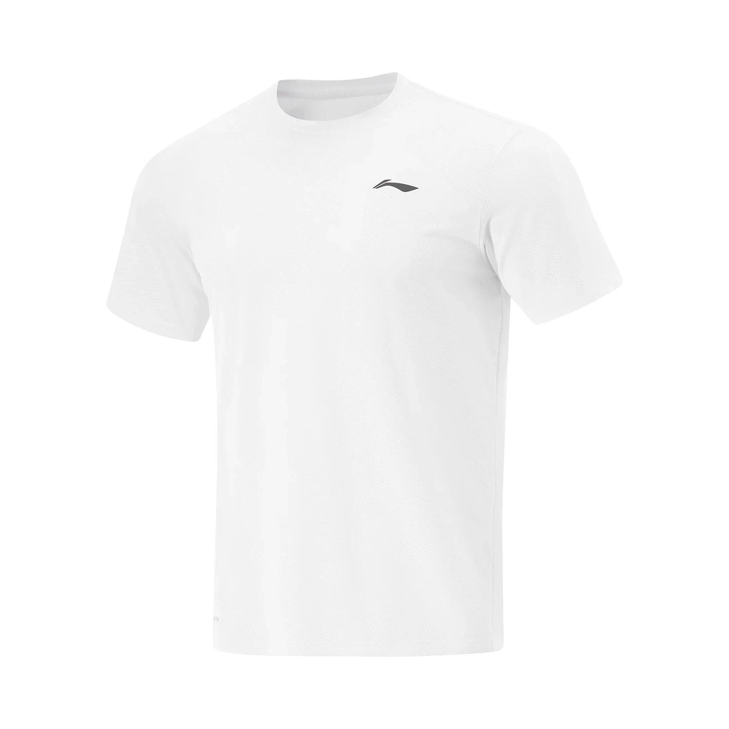 Li-ning T-shirt d'entraînement pour hommes AT DRY ULTRA 90% Polyester 10% élasthanne coupe régulière