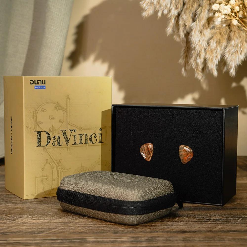 HiFiGo DUNU x Gizaudio DaVinci 2DD + 4BA écouteurs intra-auriculaires hybrides avec câble de fiches