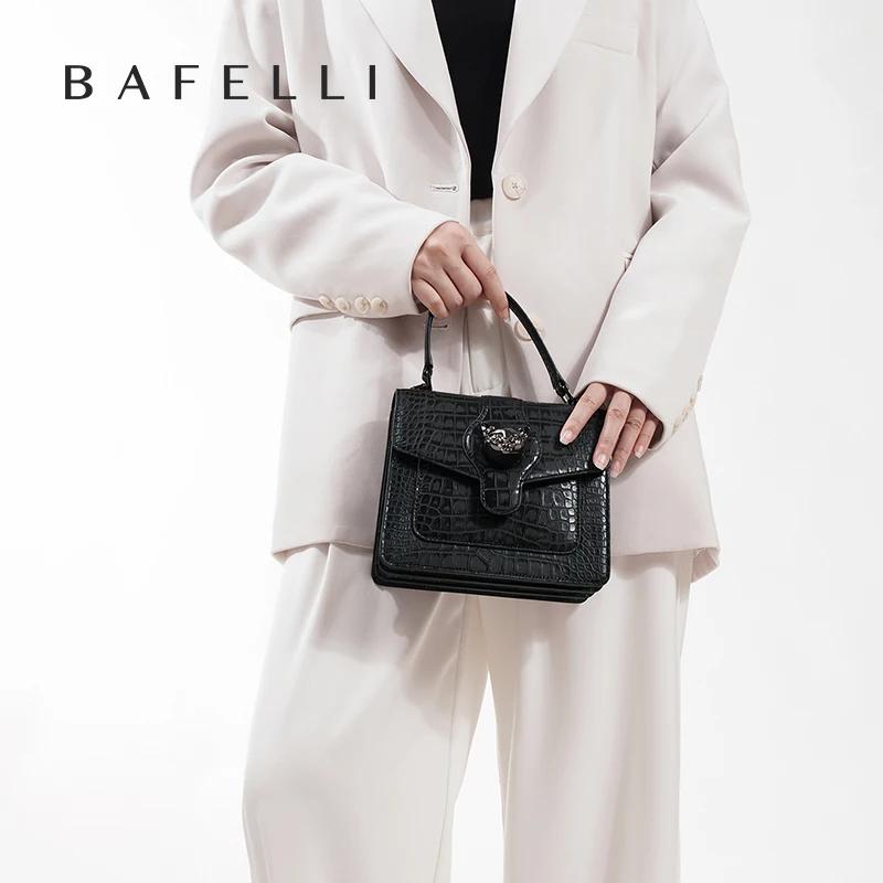 2025 nouveau sac à main femme BAFELLI sacs en cuir véritable pour femmes marque de créateur de luxe