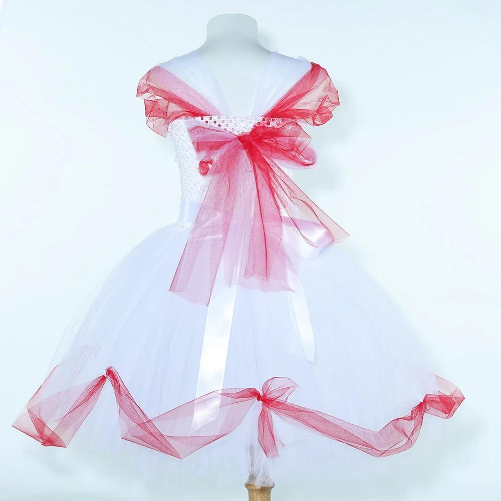 Costume magique nounou Mary Poppins pour enfants, déguisement d'halloween, robe de princesse en Tull
