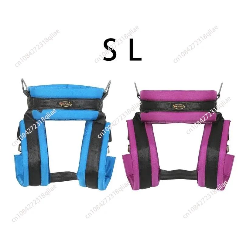 Harnais de sécurité pour trampoline en nylon, ceinture de sécurité, équipement de protection à dégag