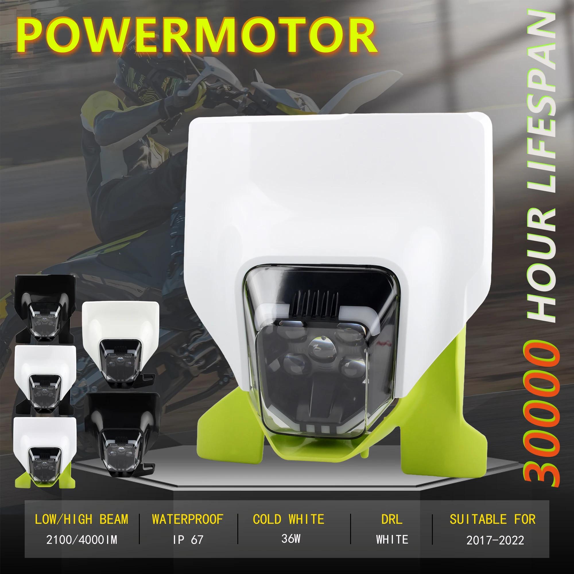 Phare de moto à mèche LED pour Husqvarna 701 TE 250 300 450 FC FE TC 125 300i, accessoires de Motocr
