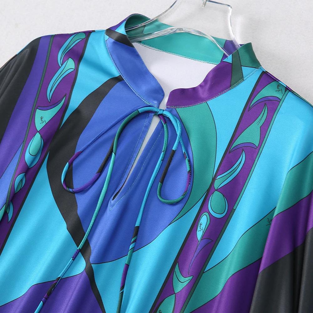 Jupe longue de vacances décontractée pour femmes, mode imprimée, Robes de soirée bohème, élégante, a