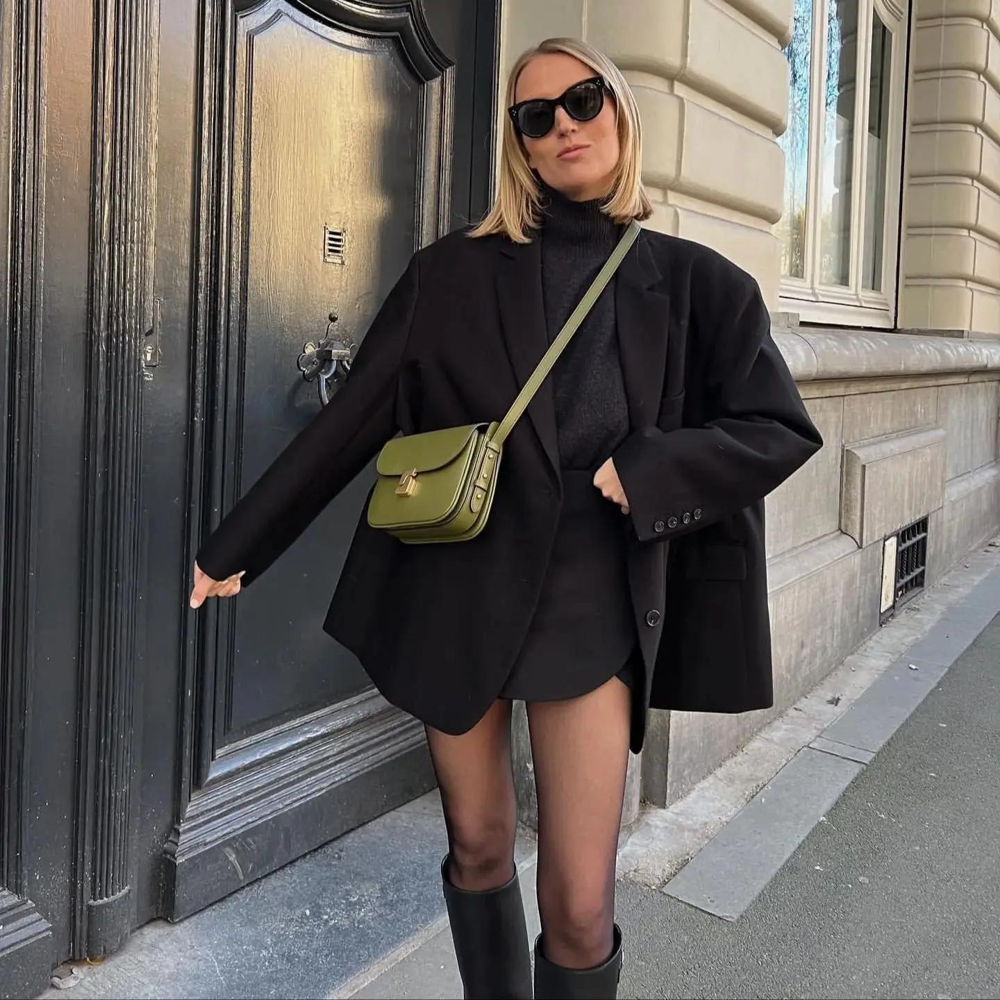 Sac carré en cuir de vachette pleine fleur de marque française pour femme, sac à bandoulière de haut