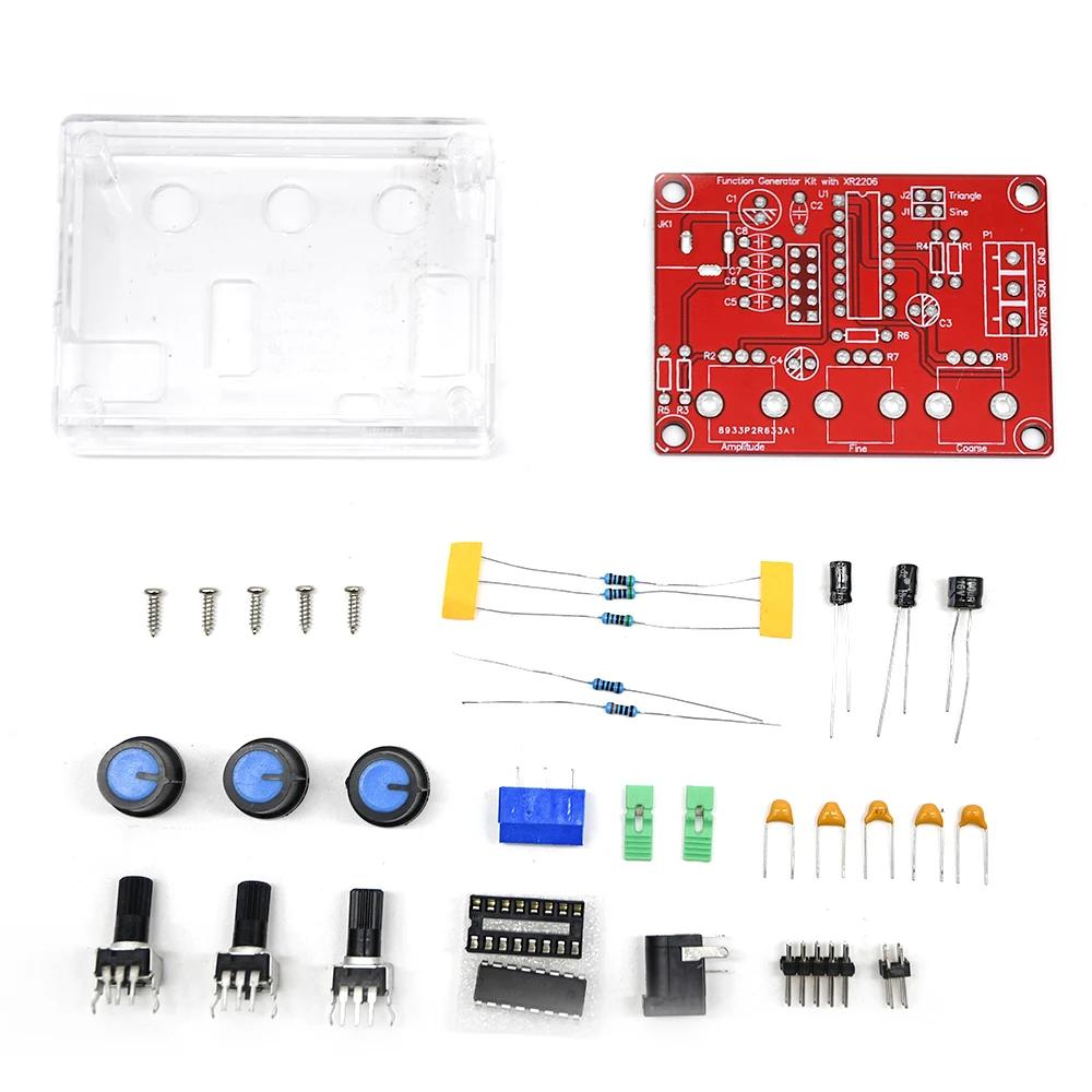 XR2206 générateur de Signal de haute précision Kit de bricolage Triangle sinusoïdal vagues carrées 1