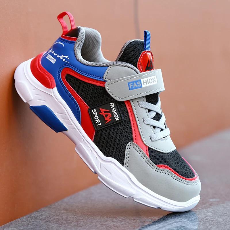 Baskets en maille respirante pour enfants, chaussures de sport décontractées pour enfants, chaussure