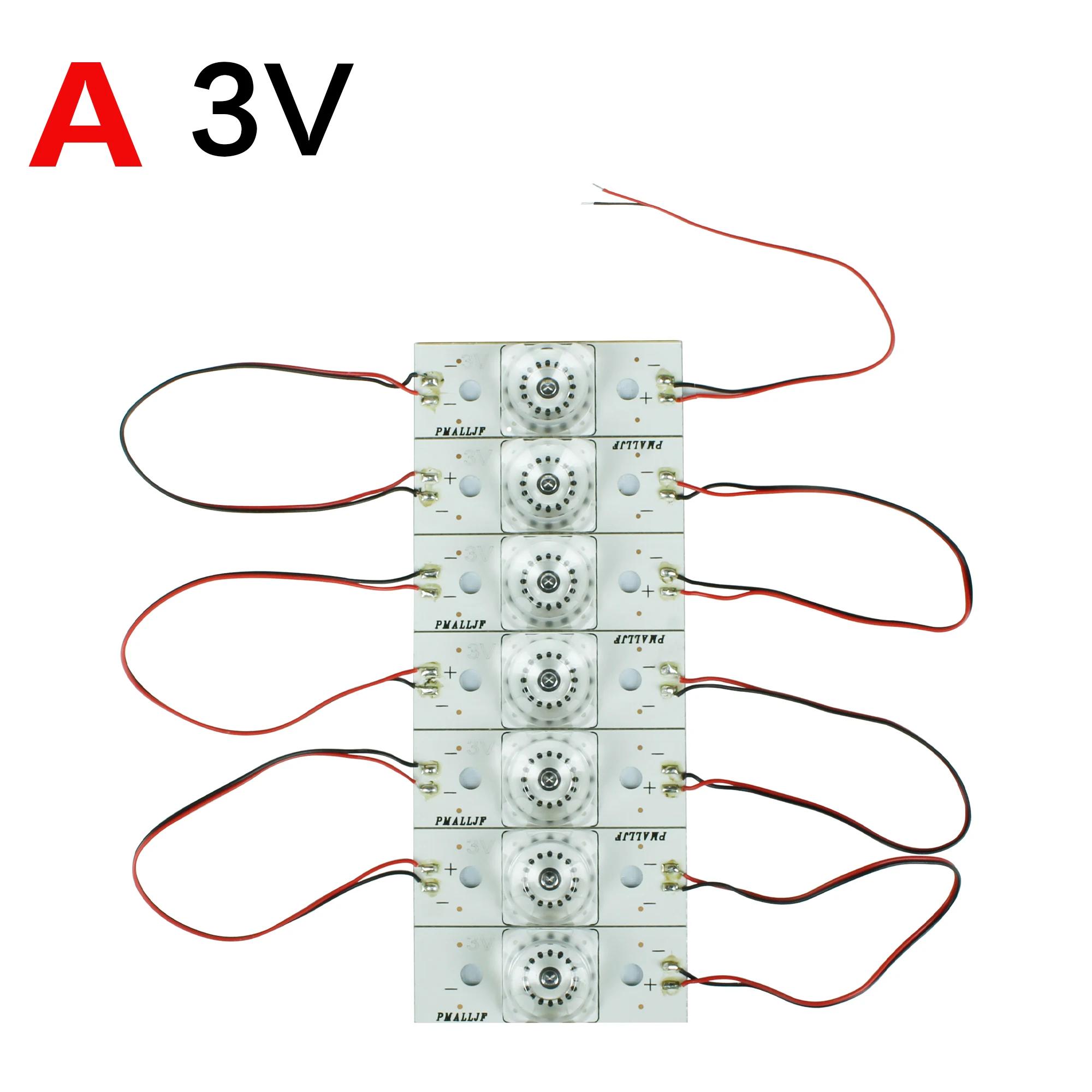 Perles de lampe SMD avec filtre de lentille optique, réparation TV LED, LCD TV, 20-175 pouces, 3V, 6