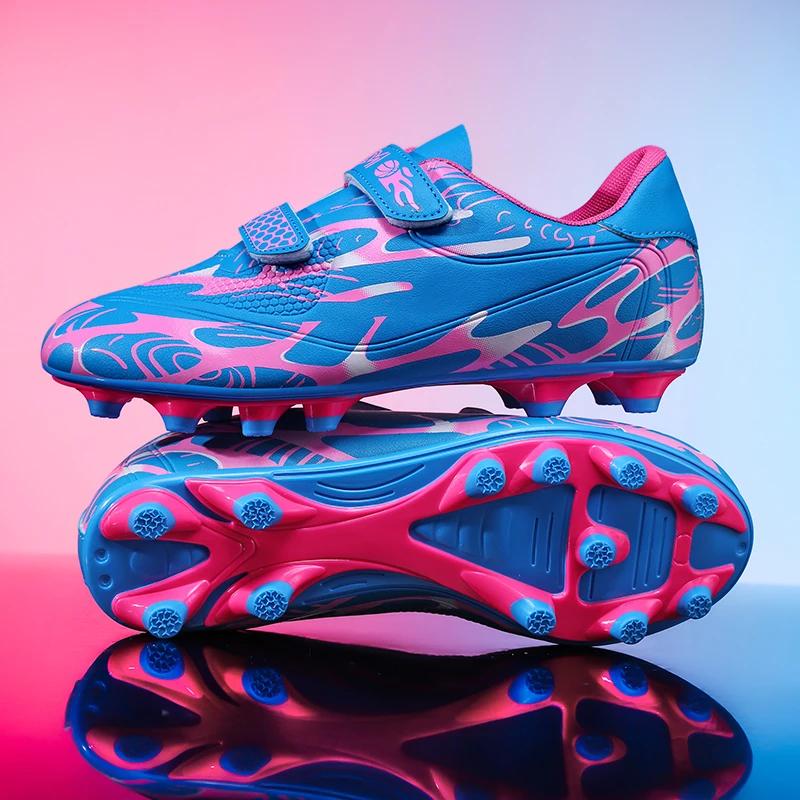 Nouveaux hommes enfants bottes de Football ultralégers garçons chaussures de Football professionnell