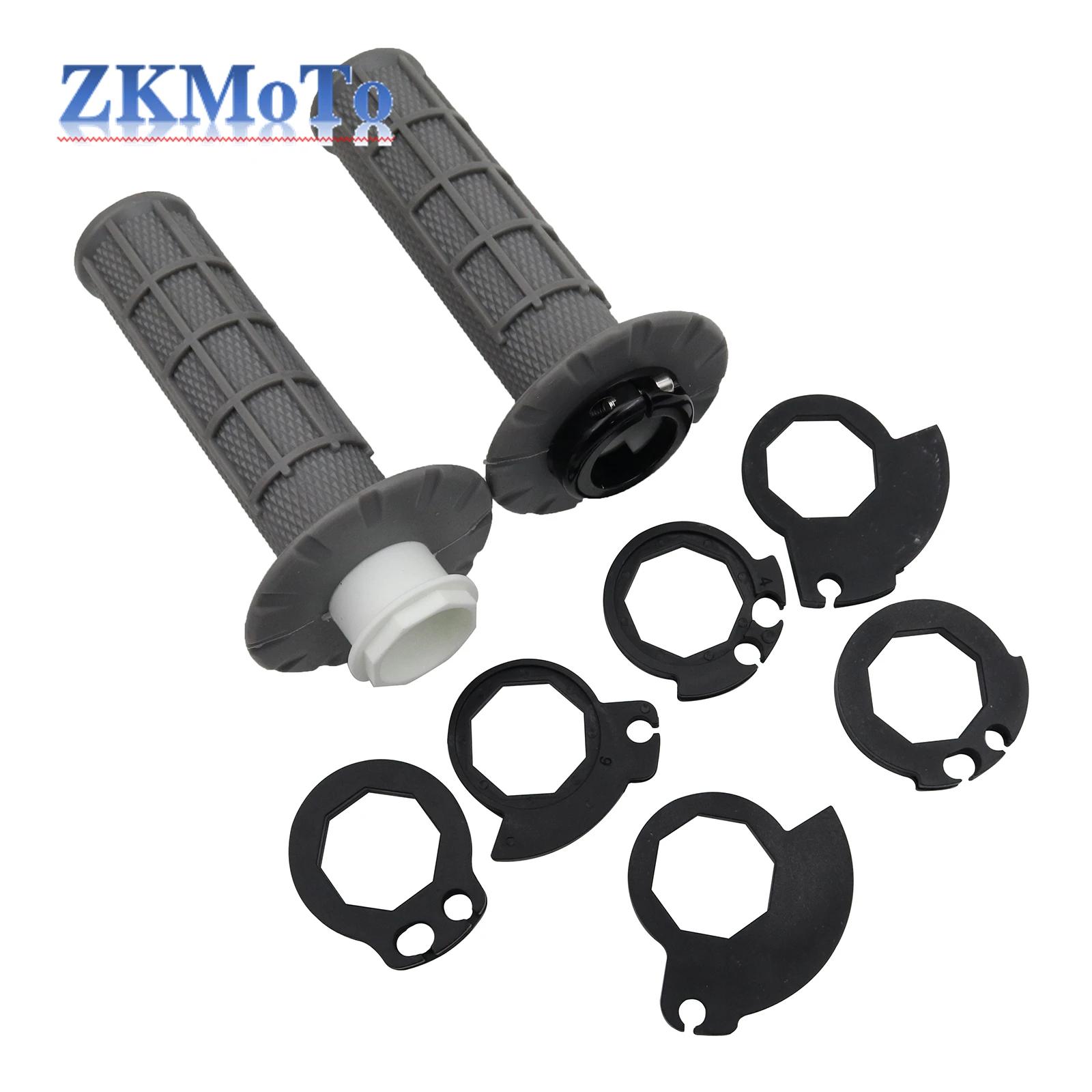 Poignées universelles 7/8'' 22mm pour moto tout-terrain, motocross, moto, guidon en caoutchouc pour