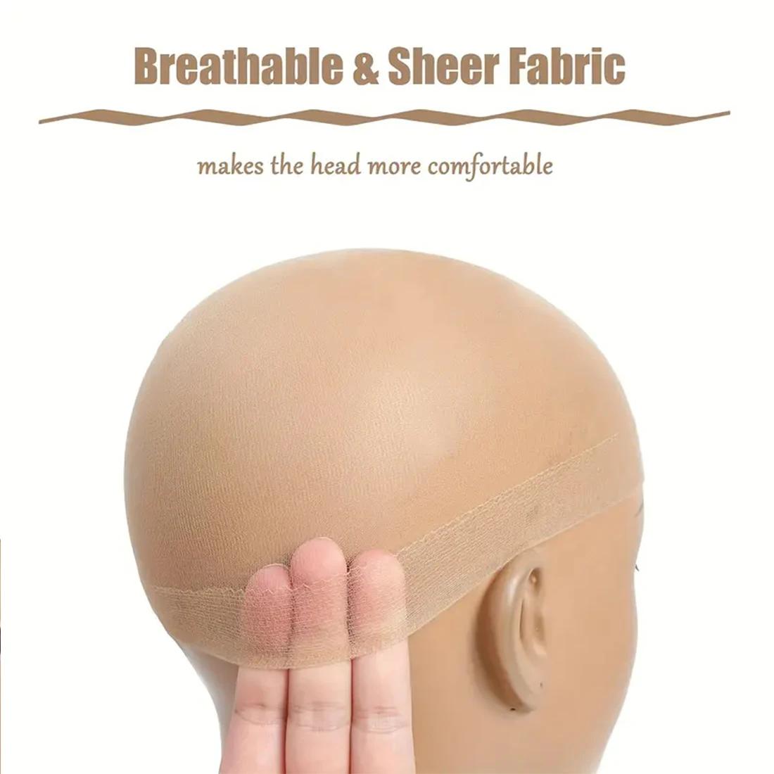 Bonnet de perruque Transparent HD de haute qualité, bas en Nylon, élastique en vrac, outil de perruq