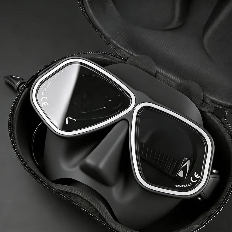 Lunettes de plongée gratuites, masque similaire en alliage d'apollo, Gel de silice liquide, Kit de T