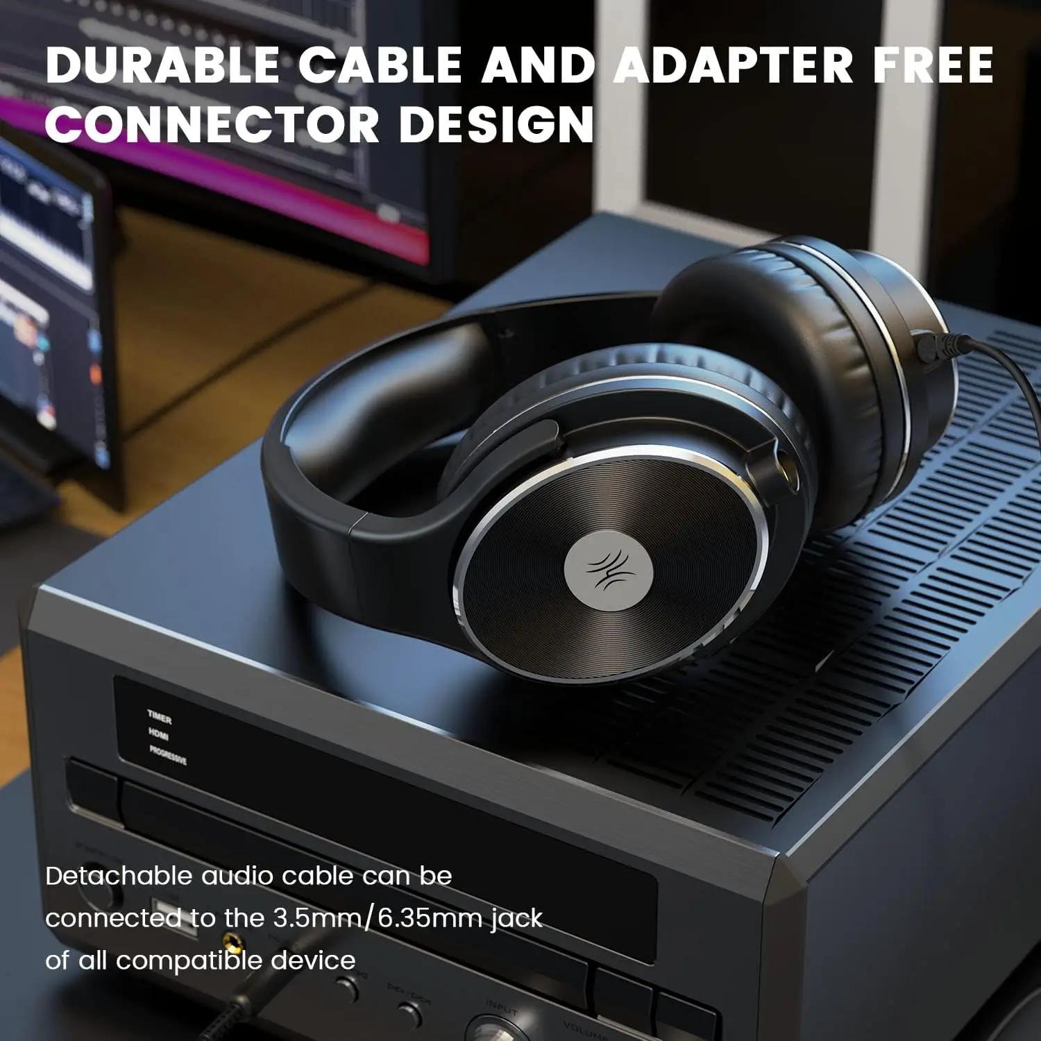 Oneodio Studio HIFI 3.5/6.35mm casque filaire moniteur professionnel casque sur l'oreille haute réso
