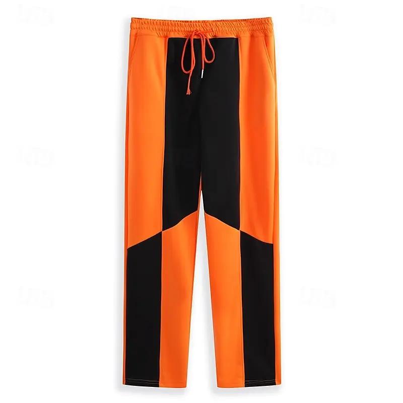Pantalons de survêtement pour hommes pantalons de jogging jambe droite pantalons de survêtement Patc