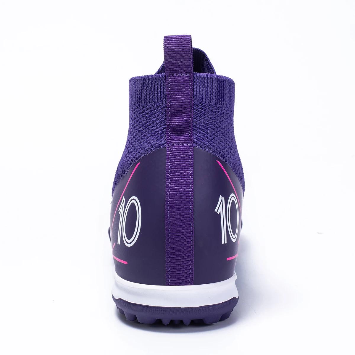 Chaussures de Football de sport professionnel TF ongles cassés adolescents en plein air chaussures d