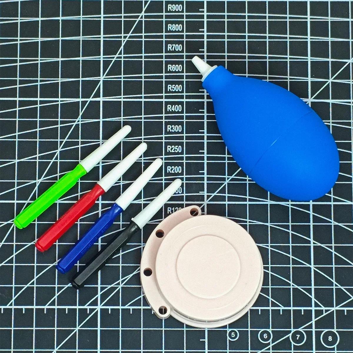Kit d'outils de réparation de montres, huileur de montre, 1 tasse d'huile, 4 broches de stylo à huil