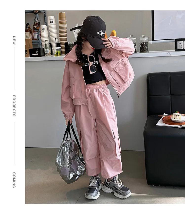 Pantalon de travail doux et cool pour filles, pantalon de sport et de loisirs imbibé, moyen et grand