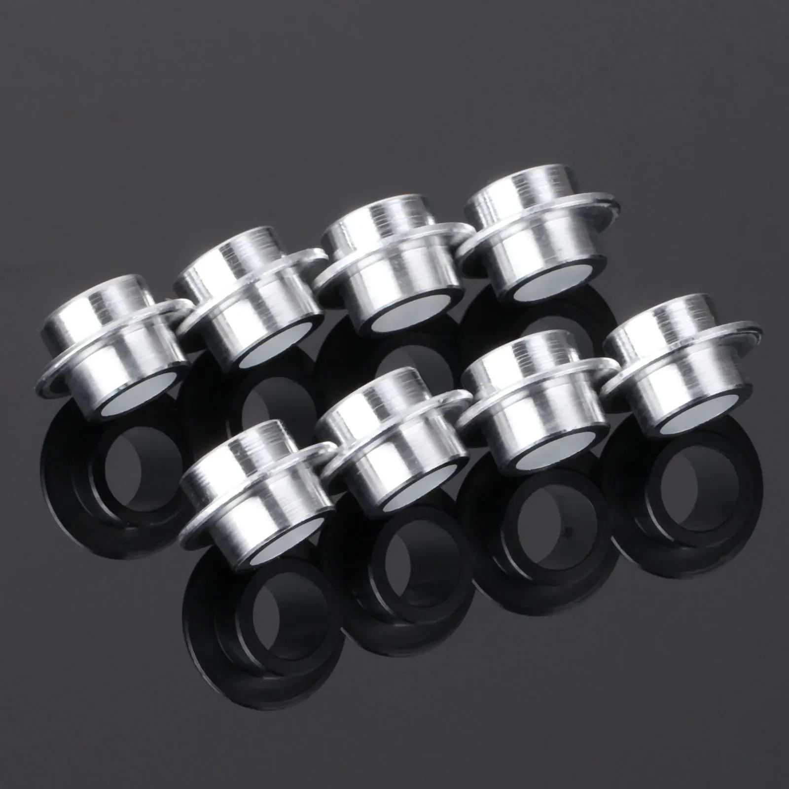 Entretoises de roulement de Scooter de Skateboard en aluminium de 8mm, 8 pièces, douille de roulemen