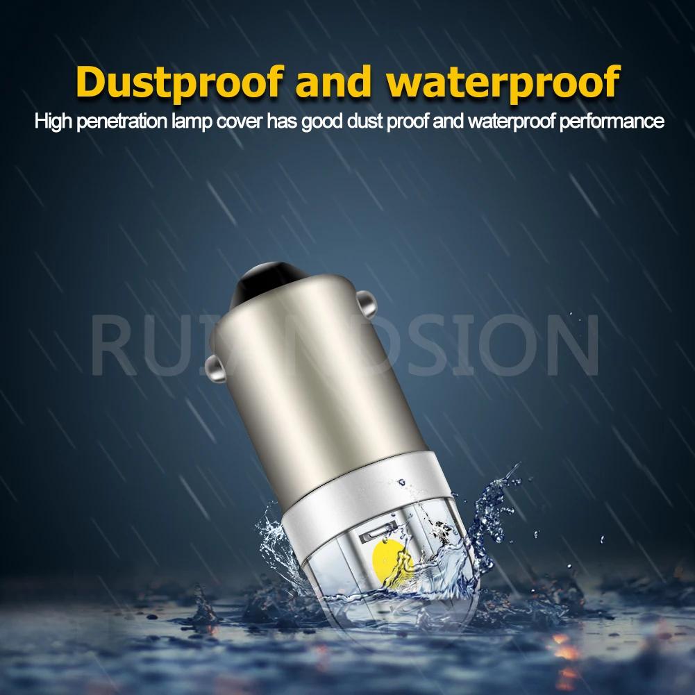 RUIANDSION4X BA9S T4W 3030SMD-Ampoule LED pour Coffre de Voiture, Lampe de Position Latérale existen