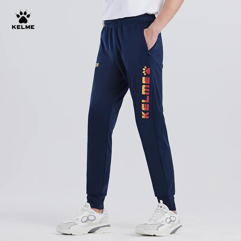 Kelme-Leggings de football pour hommes et femmes, pantalons d'entraînement sportif, pantalons de cou