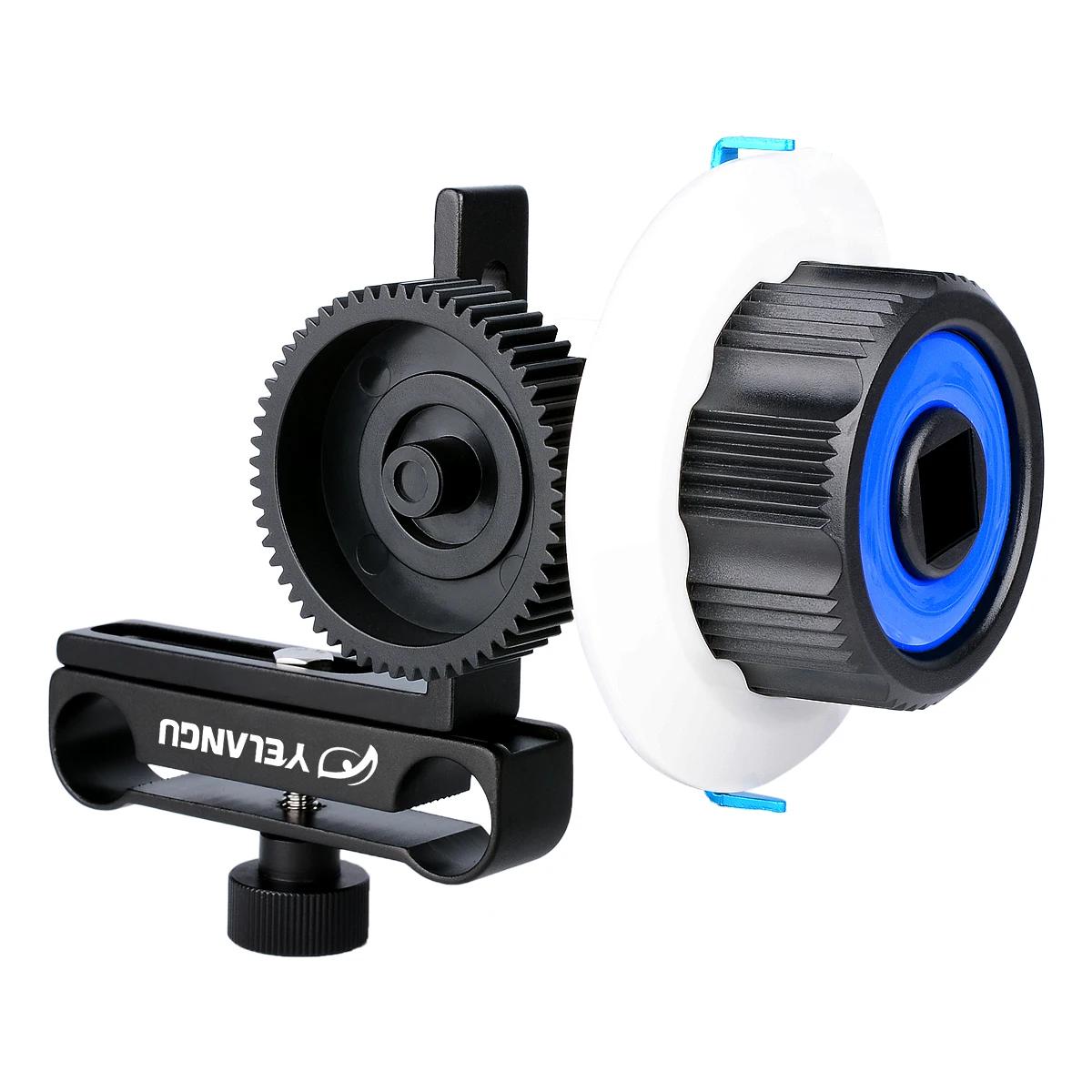 YELANGU Portable Mini Follow Focus mise au point rapide contrôle d'objectif sans fil pour appareil p