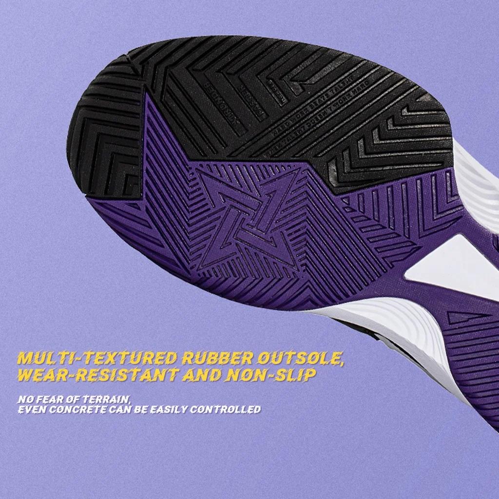 XTEP hommes chaussures de basket-ball soutien résistant à l'usure entraînement en salle haut amorti