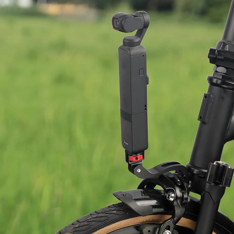 Deemount fourche avant installer support de phare support de caméra d'action support à pince convien