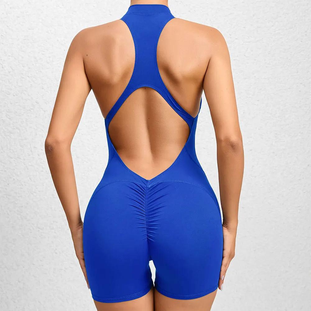Combinaison de dehors Courte pour Femme, Tenue de Fitness, une Pièce