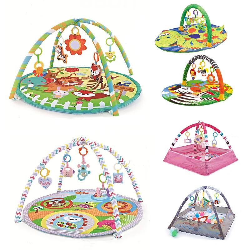 Cadre de Fitness pour bébé, tapis de jeu pour enfants, couverture rampante, tapis de jeu pour nourri