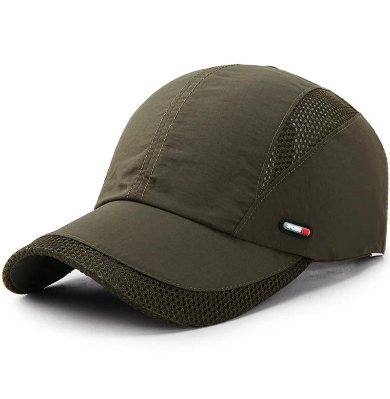 Casquette de baseball à séchage rapide – Chapeau de soleil réglable et évacuant l'humidité pour les
