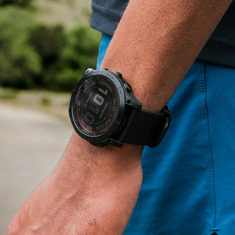 Garmin Fenix 7 solaire DLC sang oxygène fréquence cardiaque double fréquence GPS course marche neige