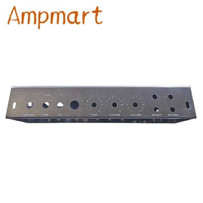 Ampmart 1 pièces Chrome 5E3 Tweed amplificateur de guitare de luxe châssis en acier identique à l'or