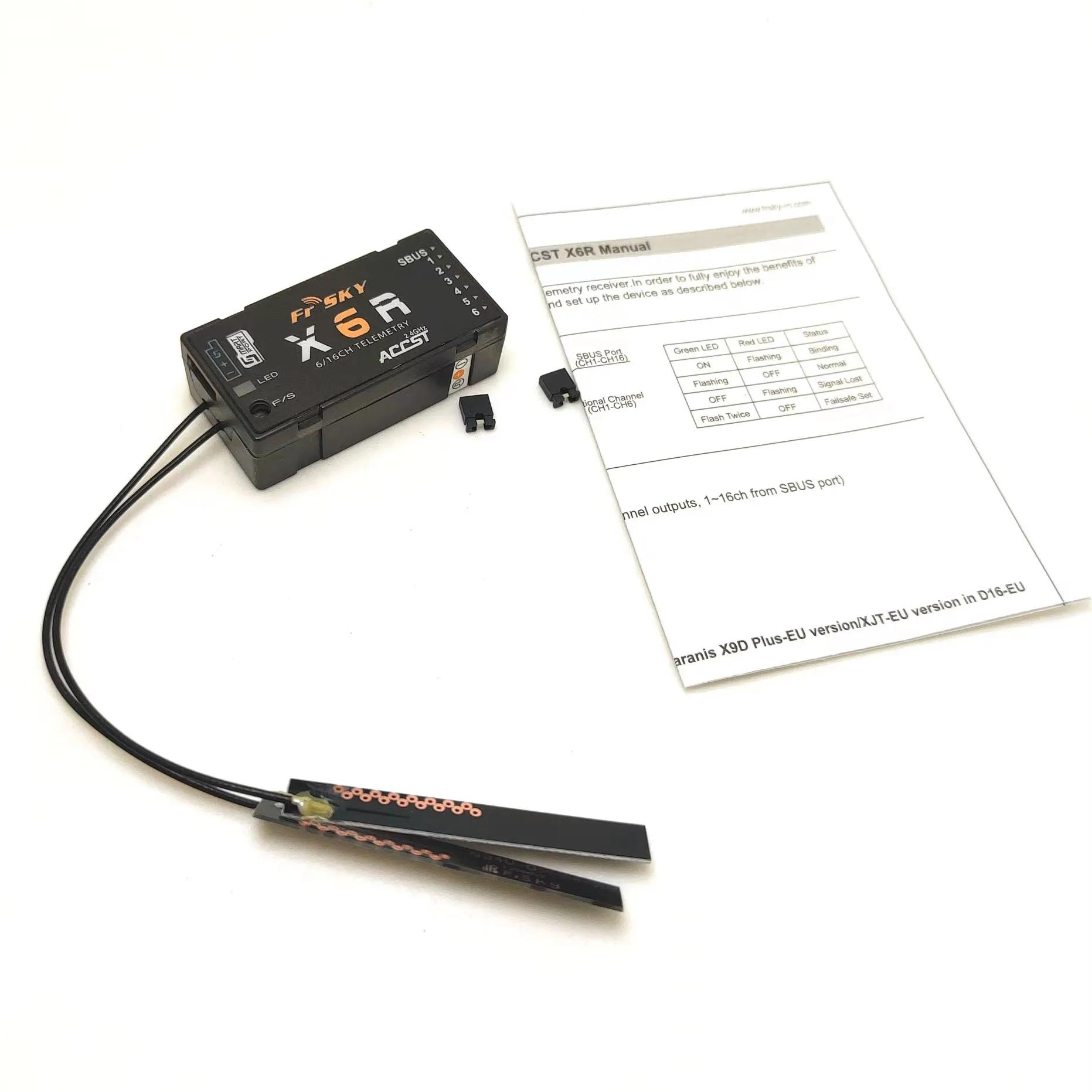 FrSky X6R 2.4G 16CH récepteur SBUS antenne PCB Port intelligent retour de données pour Drone Taranis
