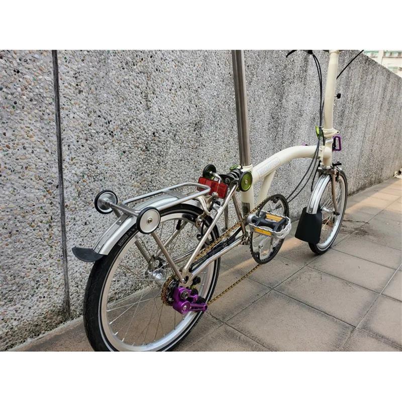 Porte-bagages arrière en alliage d'aluminium ultra léger pour vélo, étagère de vélo pliante, porte-p