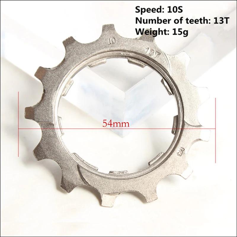 10 vitesses de haute qualité VTT Cassette volant pignon Cog vtt 11T 12T 13T 15T 17T 21T 23T 25T conv
