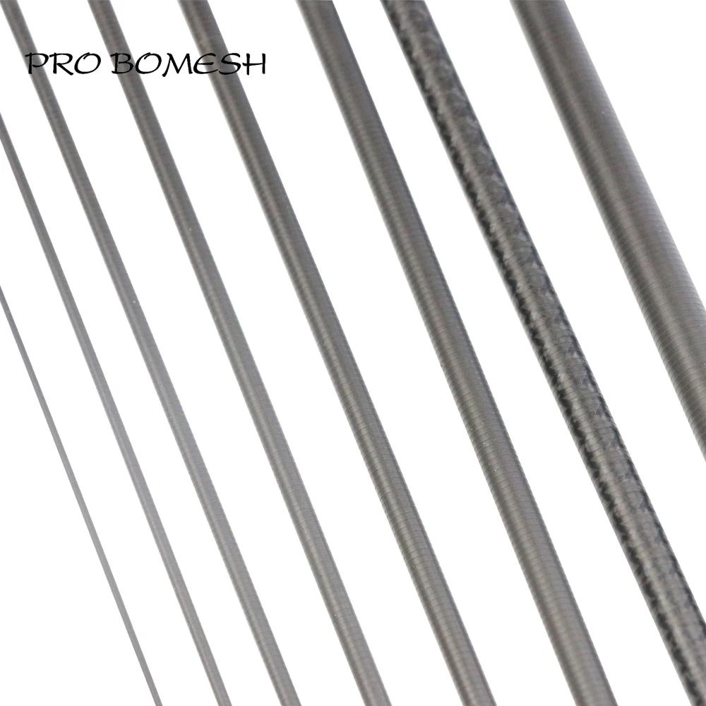Pro Bomesh Toray – canne à truite de voyage en Fiber de carbone, 1.85m UL, 8 sections, solide, envel