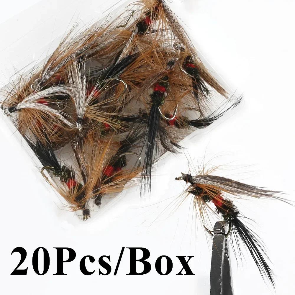 5/10/20 pièces appâts d'insectes artificiels mouches leurres de pêche à la mouche appât libellule ap