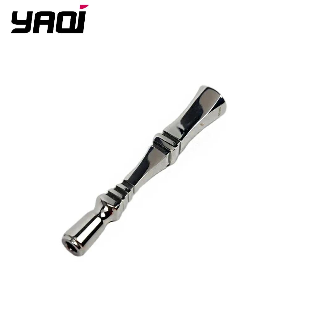 YAQI-Rasoir de sécurité Chippendale en acier inoxydable poli pour hommes