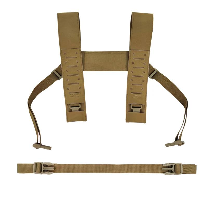 Sangle en H découpée au laser Multicam SS MK4, sangle de poitrine DulChest, sangle de poitrine confr