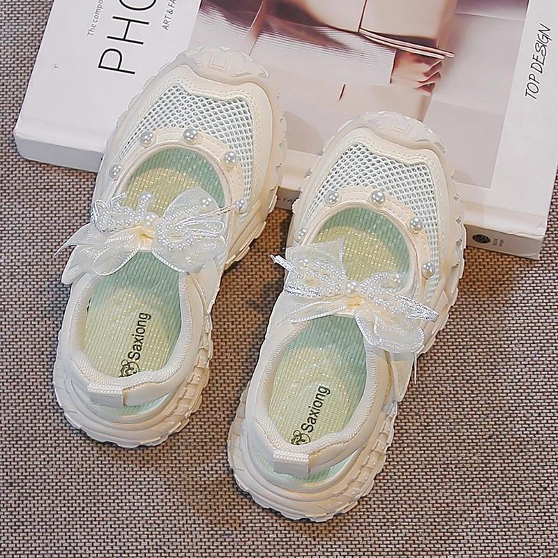 Sandales Princesse pour Filles 2026 Nouvelle Collection Été – Magnifiques Chaussures Enfant en Maill