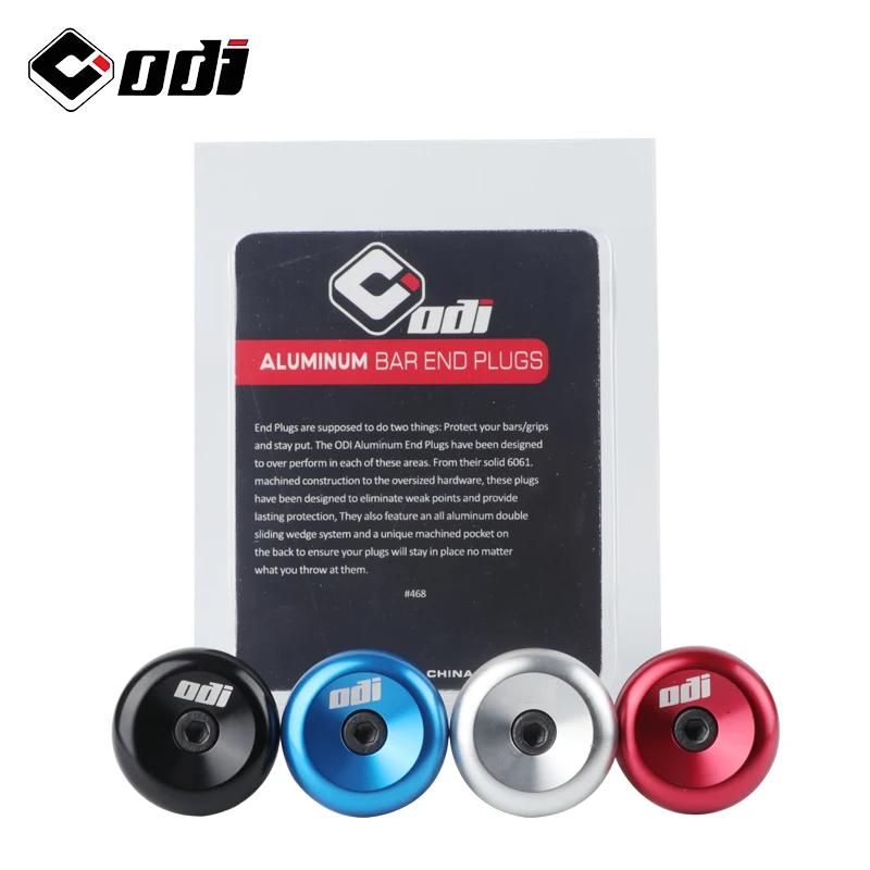 Bouchons de poignée d'extension de vélo ODI, bouchons de poignée d'équilibre en alliage d'aluminium