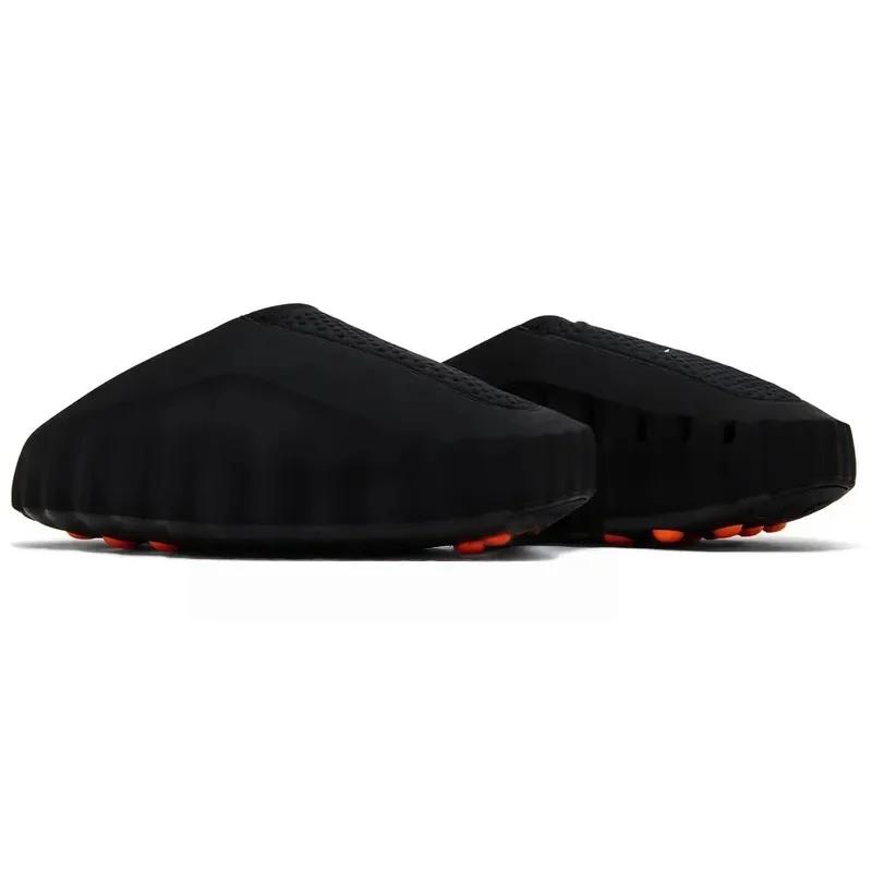 Claquettes de confort Rubber Tech 001, claquettes de course Running Bone White Red Black Light Smoke