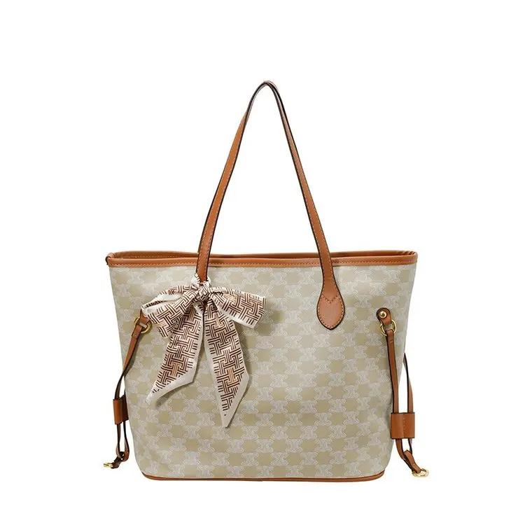 Sac à main en cuir de créateur pour femme, sac à bandoulière de luxe grande capacité, élégant sac à
